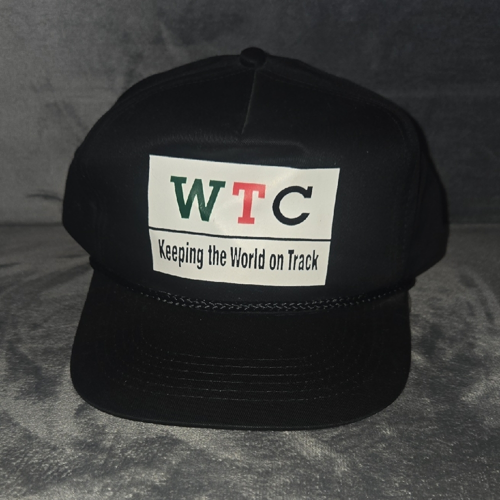 WTC Black Men's Logo Cap
